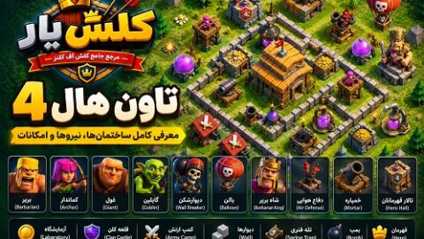 تاون هال 4 کلش آف کلنز