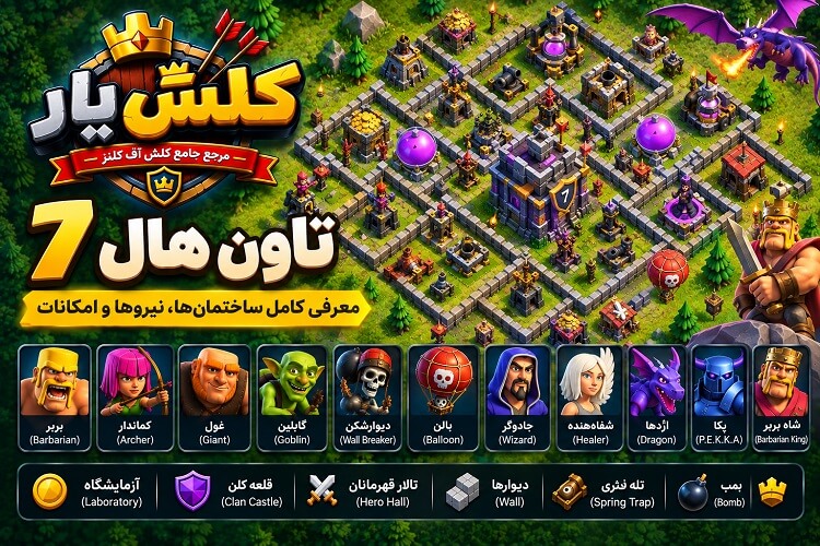 تاون هال 7 کلش آف کلنز